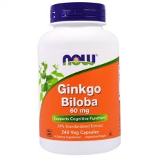 Гинкго Билоба, 60 мг, 240 капсул