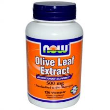 Экстракт оливкового листа, 500 мг, 120 капсул