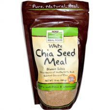 Белые семена чиа, 284 г от Now Foods