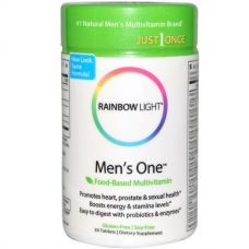 Поливитамины для мужчин Just Once, 30 таблеток от Rainbow Light