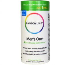 Мультивитамины для мужчин Just Once,  90 таблеток от Rainbow Light