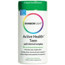 Витамины для подростков Food-Based Multivitamin, 30 таблеток от Rainbow Light