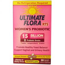 Пробиотики для женщин Ultimate Flora, 15 миллиардов, 30 капсул