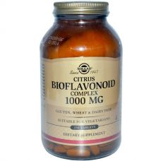 Комплекс биофлавоноидов цитрусовых, 1000 мг, 250 таблеток от Solgar