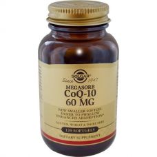 Коэнзим Q10, 60 мг, 120 капсул от Solgar