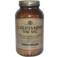 L-глютамин, 500 мг, 250 капсул от Solgar