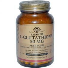 L-глутатион, 50 мг, 90 капсул от Solgar
