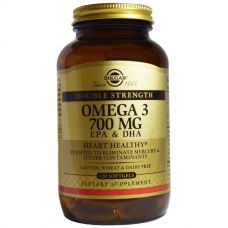 Омега-3, ЭПК и ДГК, 700 мг, 120 капсул от Solgar