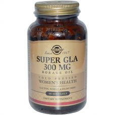 Супер ГЛК, Масло бурачника, 300 мг, 60 капсул
