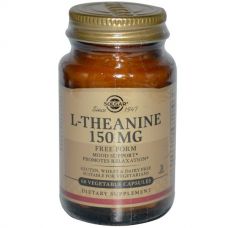 L-теанин, 150 мг, 60 капсул от Solgar