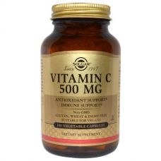 Витамин C, 500 мг, 100 капсул от Solgar