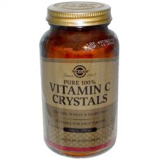 100% чистые кристаллы витамина C, 250 г от Solgar