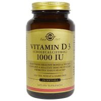 Натуральный витамин D3, Д3 (холекальциферол), 1000 МЕ, 250 капсул