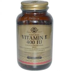 Витамин Е, 400 МЕ, 100 капсул
