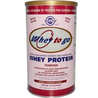 Протеин Whey To Go, с вкусом клубники, 454 г