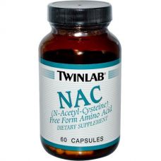 NAC, (N-ацетил-цистеин), 60 капсул