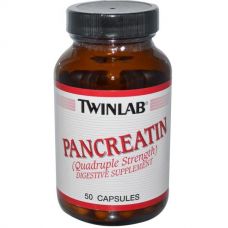 Панкреатин, 50 капсул от Twinlab