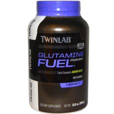 Glutamine Fuel Powder, Unflavored, 10.6 oz (300 g) от Twinlab